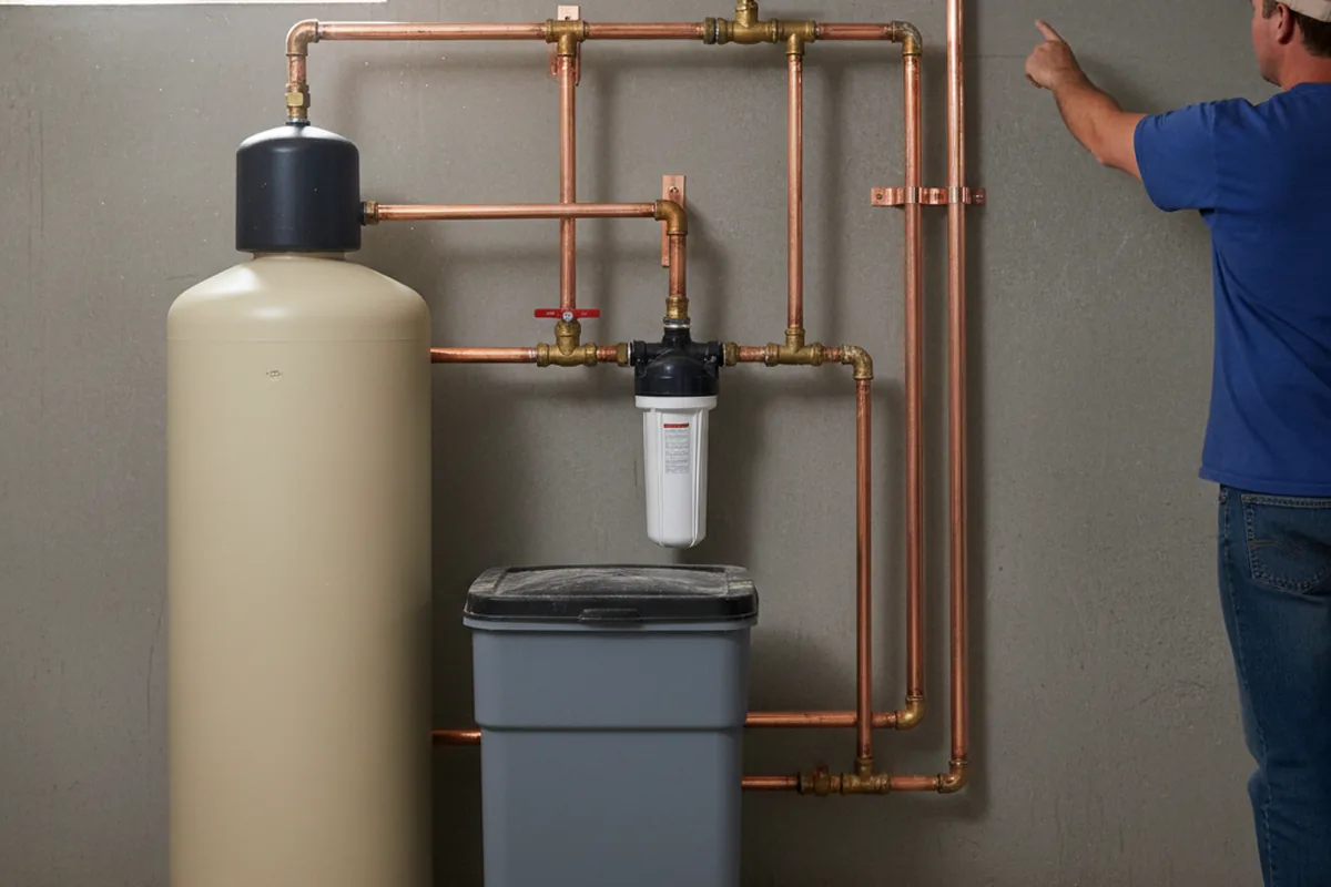 Whole-house water treatment system installed in Mabank
